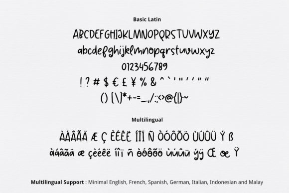 Jelly Cream Font PNG with transparent background - Preview 1