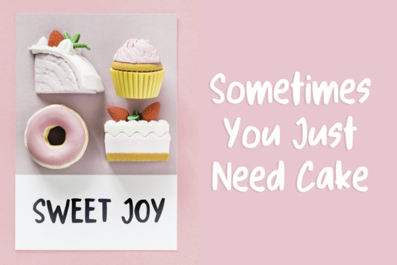 Kandy Yum Font PNG with transparent background - Preview 3