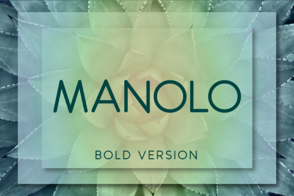 Manolo Bold Sans Serif Font By Huntype