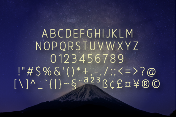 Qolam Medium Font PNG with transparent background - Preview 1
