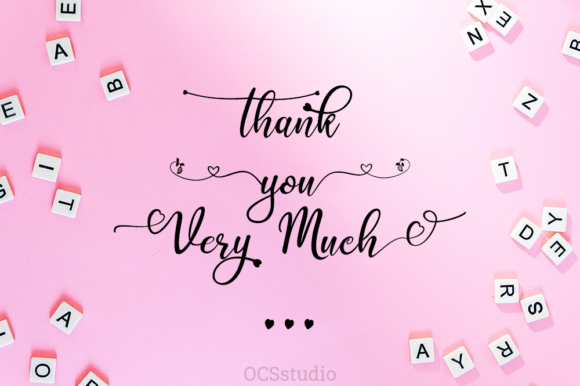 Quinsey Font PNG with transparent background - Preview 6