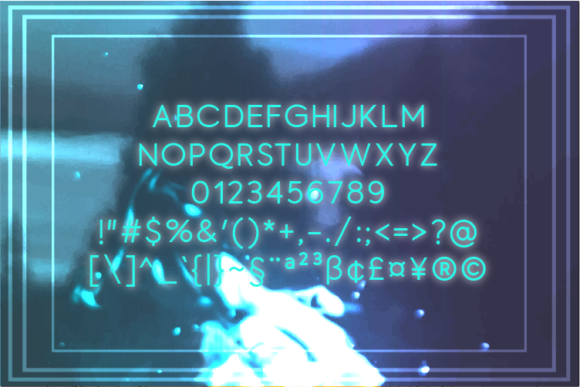 Salvatrice Medium Font PNG with transparent background - Preview 1