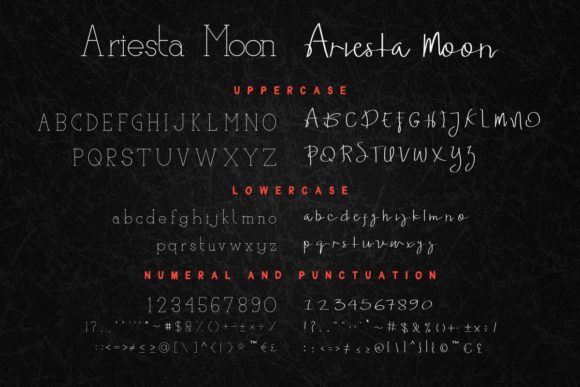 Ariesta Moon Duo Font - Preview 4