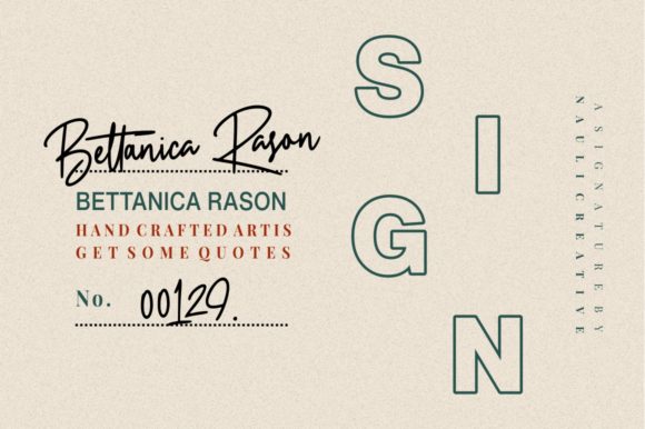 Boldenia Font - Preview 3