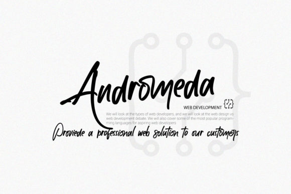 Brotherhood Font - Preview 1