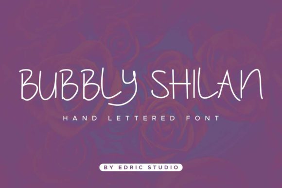 Bubbly Shilan Font - Preview 1