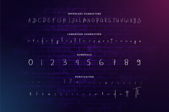 Carlantans Font - Preview 1