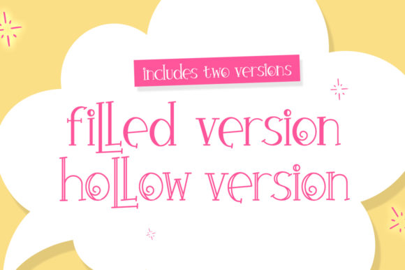 Colores Font PNG with transparent background - Preview 3