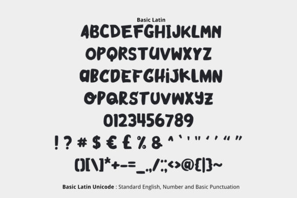 Dried Font - Preview 1