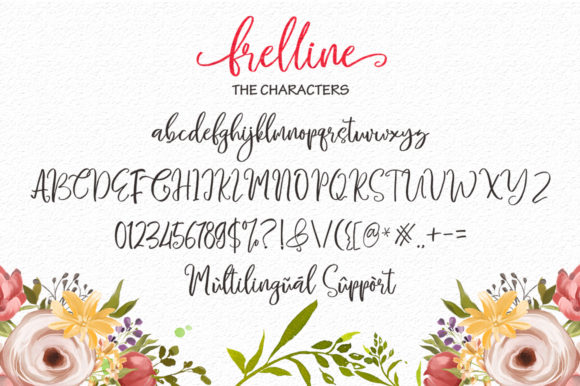 Frelline Font - Preview 5