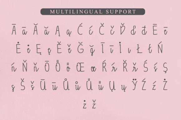 Gemintang Font PNG with transparent background - Preview 6
