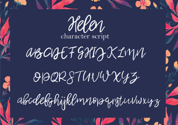 Helen Font - Preview 2