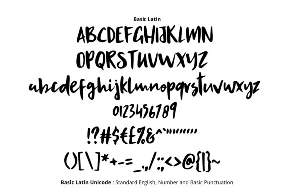 Hokuto Font - Preview 1