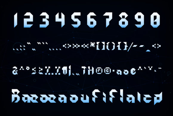 Kids Shape Font PNG with transparent background - Preview 2