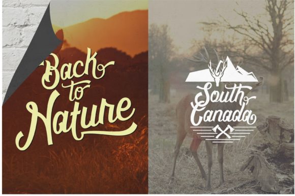 Montreal Script Font PNG with transparent background - Preview 2