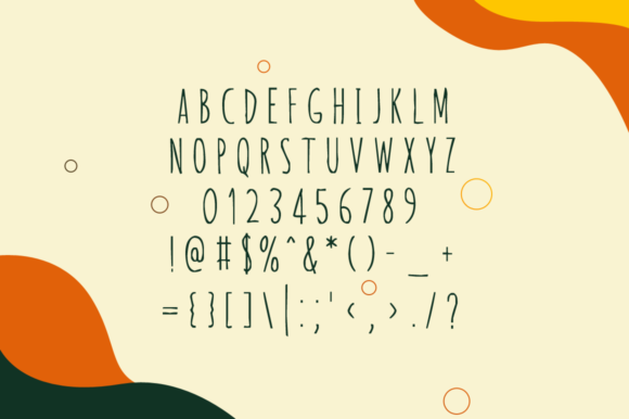 Our Grasp Font PNG with transparent background - Preview 3