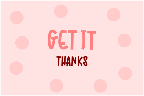 Pukis Font PNG with transparent background - Preview 1