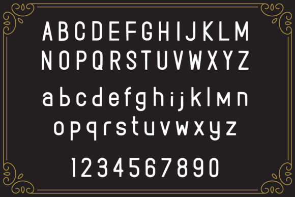 Rolando Font PNG with transparent background - Preview 1