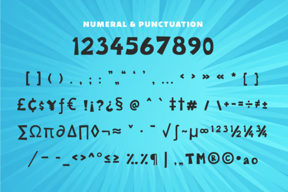 Shaped Corner Font PNG with transparent background - Preview 3