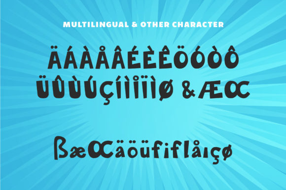 Shaped Corner Font PNG with transparent background - Preview 6