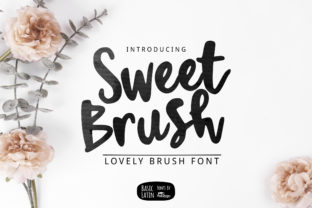 Sweet Brush Fonts 1