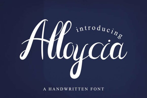 Alloycia Font - Preview 1