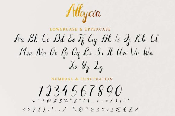 Alloycia Font - Preview 3