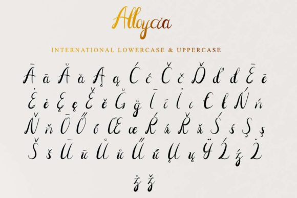 Alloycia Font - Preview 6