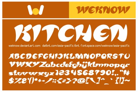 Asia Pacific Font - Preview 3