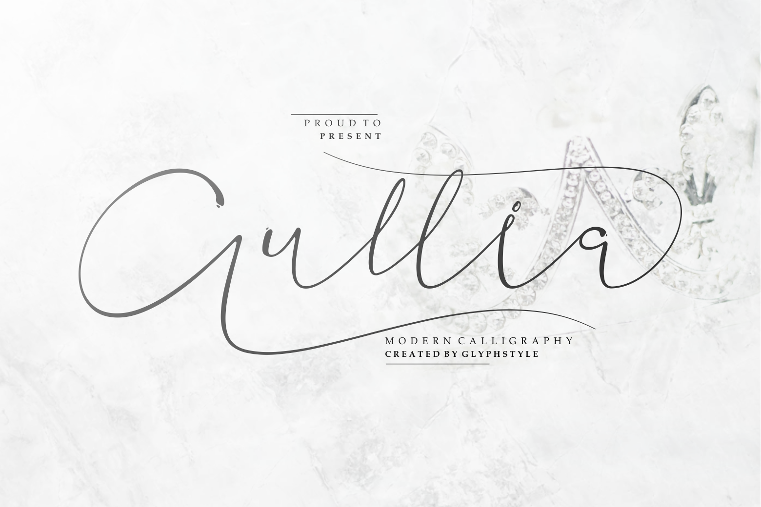 Aulia Lettering Aullia Font by glyphstyle · Creative Fabrica