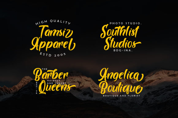 Brogads Font - Preview 1