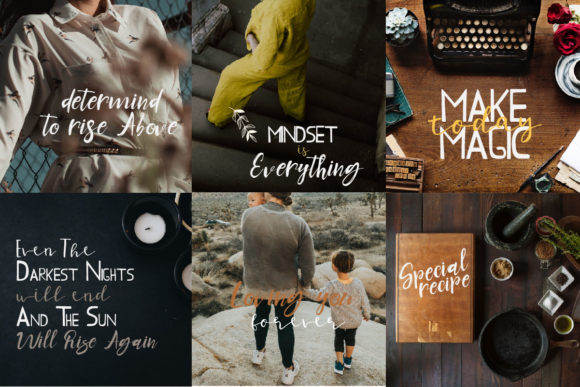 Candice Trio Font - Preview 1
