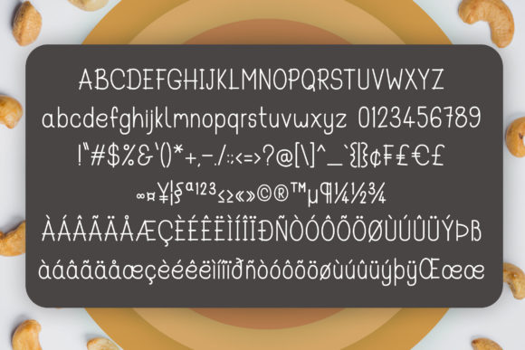 Cashuw Nutter Font - Preview 3