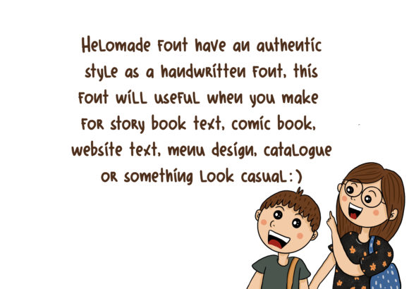 Helomade Font PNG with transparent background - Preview 3