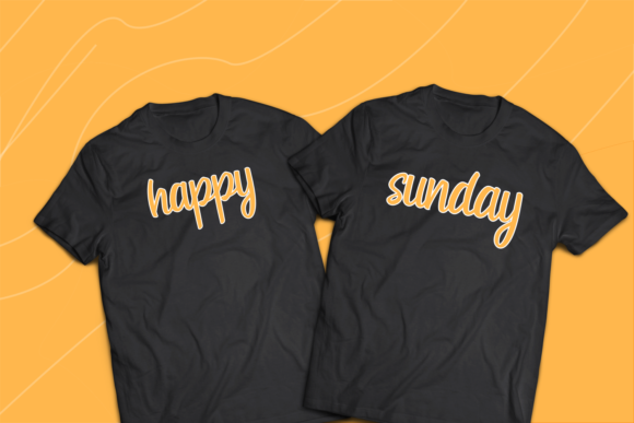 Hey Yours Font PNG with transparent background - Preview 1