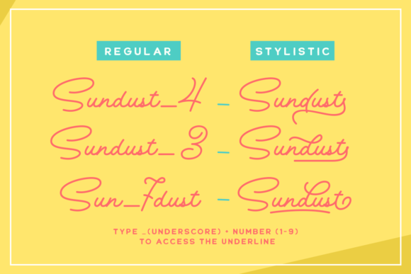 Kinderline Font PNG with transparent background - Preview 4