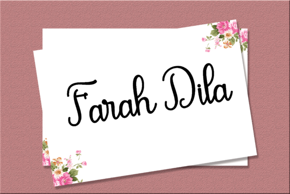 Maulydiya Font PNG with transparent background - Preview 2