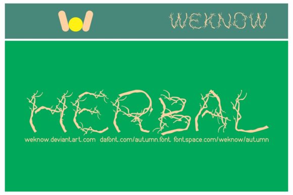 Autumn Font - Preview 4
