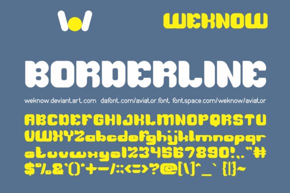 Aviator Font - Preview 1