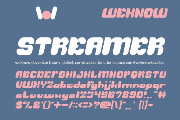 Aviator Font - Preview 2