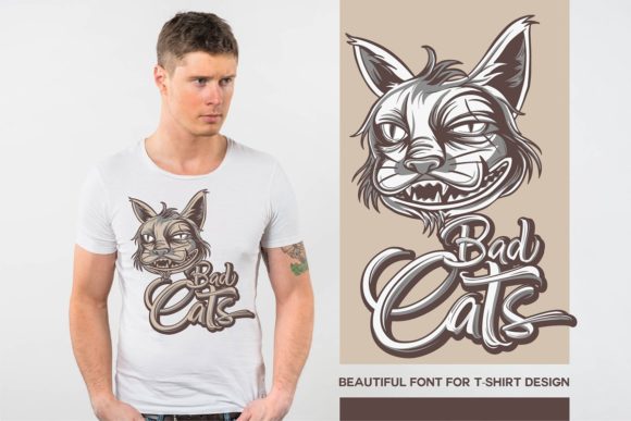 Bad Cats Font - Preview 2