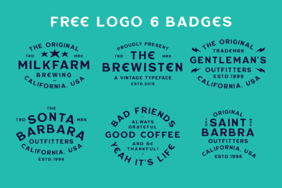 Brewisten Font - Preview 6