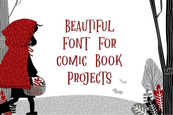 Malica Fairytale Font PNG with transparent background - Preview 1
