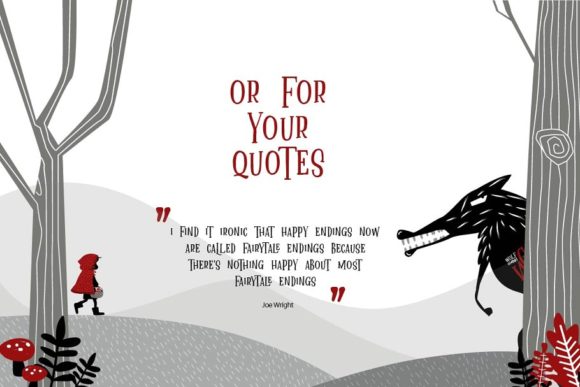 Malica Fairytale Font PNG with transparent background - Preview 2