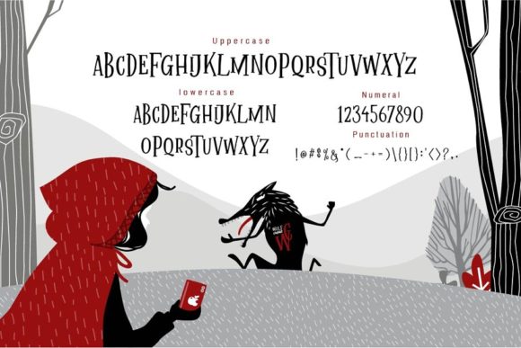 Malica Fairytale Font PNG with transparent background - Preview 4