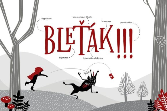 Malica Fairytale Font PNG with transparent background - Preview 5