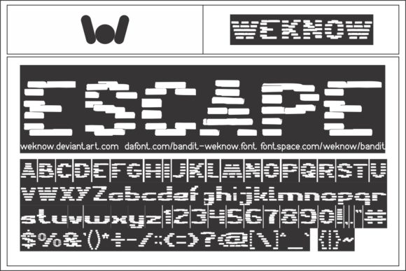 Bandit Font - Preview 6