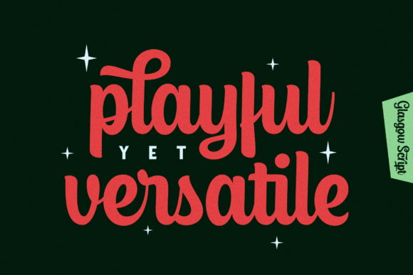 Glasgow Font - Preview 1
