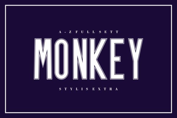 Monkey Sans Serif Font By Musafir LAB