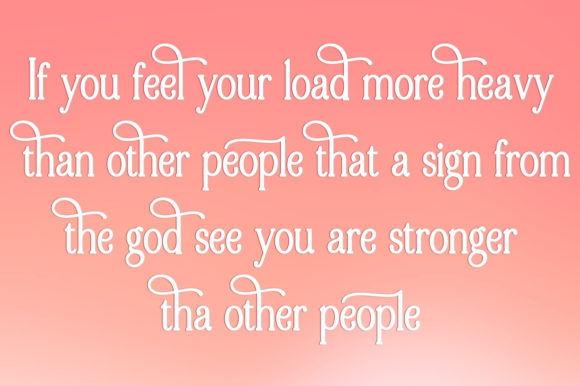 Shadirent Font PNG with transparent background - Preview 3